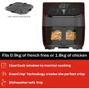 Instant Vortex Plus ClearCook zwart 5,7L airfryer [CLONE]