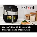 Instant Vortex Plus ClearCook OdorErase Acier inoxydable 5,7 litres (6 pintes) [Deuxième chance]