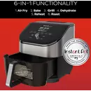 Instant Vortex Plus ClearCook OdorErase Acier inoxydable 5,7 litres (6 pintes) [Deuxième chance]