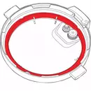 Joint d'étanchéité pour Instant Pot de 5,7 litres (lot de 2, rouge, bleu)