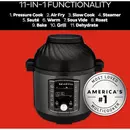 Multicuiseur Instant Pot Pro Crisp de 7,6 litres avec friteuse à air