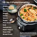 Multicuiseur et friteuse à air Instant Pot Duo Crisp Ultimate 6,2 L