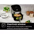 Friteuse à air Instant Vortex Plus ClearCook OdorErase 5,7 L (acier inoxydable)