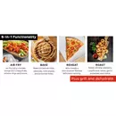 Friteuse à air Instant Vortex Plus ClearCook OdorErase 5,7 L (acier inoxydable)