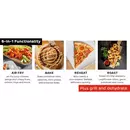 Friteuse à air Instant Vortex Plus Dual ClearCook 7,6 L (acier inoxydable)