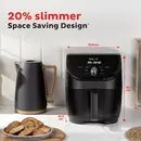 Friteuse à air Instant Vortex Slim 5,7 L (noir)