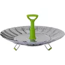 Grille à vapeur pliable mini Ziva en acier inoxydable