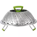 Grille à vapeur pliable mini Ziva en acier inoxydable
