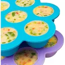 Moule à pâtisserie pour en-cas aux œufs 7 plis Ziva