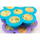 Moule à pâtisserie pour en-cas aux œufs 7 plis Ziva