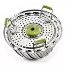 Grille à vapeur pliable mini Ziva en acier inoxydable