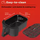 Friteuse à air Instant Vortex Slim 5,7 L (noir)