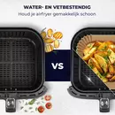 Doublures en papier pour friteuse à air Ziva carrées de 20 cm (250 pièces)