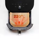 Doublures en papier pour friteuse à air Ziva carrées de 20 cm (250 pièces)