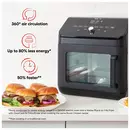 Friteuse à air comprimé Instant Vortex ClearCook 13 L (noir)