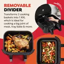 Friteuse à air Instant Vortex VersaZone 8,5 L (noir)