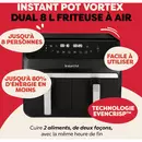 Instant Vortex 8 Dual Basket Airfryer 7,6L (noir)