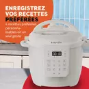 Multicuiseur Instant Pot Classic 5,7 L au sel de mer blanc