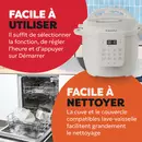 Multicuiseur Instant Pot Classic 5,7 L au sel de mer blanc