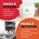 Multicuiseur Instant Pot Classic Mini 3,8 L au sel de mer blanc