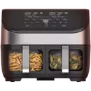 Friteuse à air Instant Vortex Plus Dual ClearCook 7,6 L (acier inoxydable)