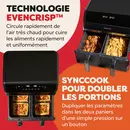 Instant Vortex 8 Dual Basket Airfryer 7,6L (noir)