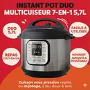 Multicuiseur Instant Pot Duo 5,7 L