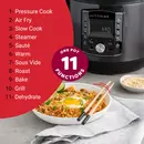 Instant Pot Pro Crisp 7,6 L, multicuiseur avec friteuse à air chaud