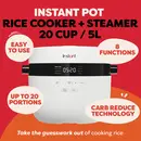 Instant Cuiseur à riz multi-céréales 5 L Multicuiseur