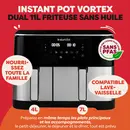 Friteuse à air chaud Instant Pot Vortex Dual 11 L sans PFAS