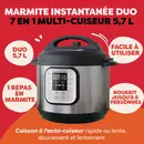 Instant Pot Duo 5,7 L Multicuiseur [Seconde Chance]