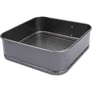 Moule à pâtisserie carré Ziva avec ressort (20 x 20 x 6,5 cm)