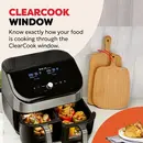 Friteuse à air Instant Vortex Plus Dual ClearCook 7,6 L (acier inoxydable)