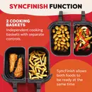 Friteuse à air Instant Vortex Plus Dual ClearCook 7,6 L (noir)