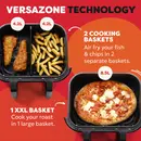Friteuse à air Instant Vortex VersaZone 8,5 L (noir)