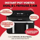 Instant Vortex 8 Dual Basket Airfryer 8L