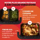 Friteuse à air chaud Instant Pot Vortex Versazone 12 L, noire