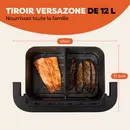 Friteuse à air chaud Instant Pot Vortex Versazone 12 L, noire