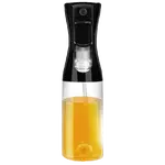 Flacon vaporisateur d'huile Ziva en verre 220 ml (noir)