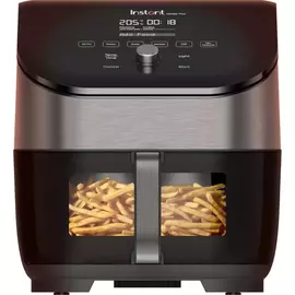 Friteuse à air Instant Vortex Plus ClearCook OdorErase en acier inoxydable de 5,7 litres (6 pintes)