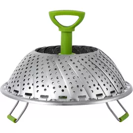 Grille à vapeur pliable mini Ziva en acier inoxydable