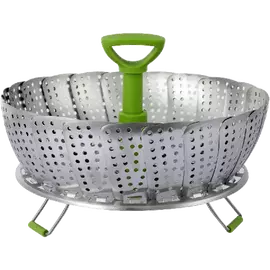 Grille à vapeur pliable en acier inoxydable Ziva