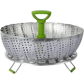 Grille à vapeur pliable en acier inoxydable Ziva
