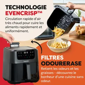 Instant Vortex ClearCook OdorErase 5L Airfryer EU