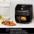 Friteuse à air Instant Vortex Plus ClearCook 5,7 L (noir)