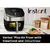 Friteuse à air Instant Vortex Plus ClearCook OdorErase en acier inoxydable de 5,7 litres (6 pintes)