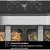Friteuse à air Instant Vortex Plus Dual ClearCook 7,6 L (acier inoxydable)