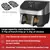 Friteuse à air Instant Vortex Plus Dual ClearCook 7,6 L (acier inoxydable)