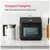 Friteuse à air comprimé Instant Vortex ClearCook 13 L