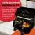 Friteuse à air Instant Vortex Plus Dual ClearCook 7,6 L (noir)